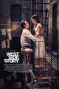 West side story -elokuvan kansikuva.