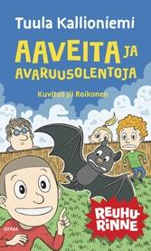 Aaveita ja avaruusolentoja -kirjan kansikuva.