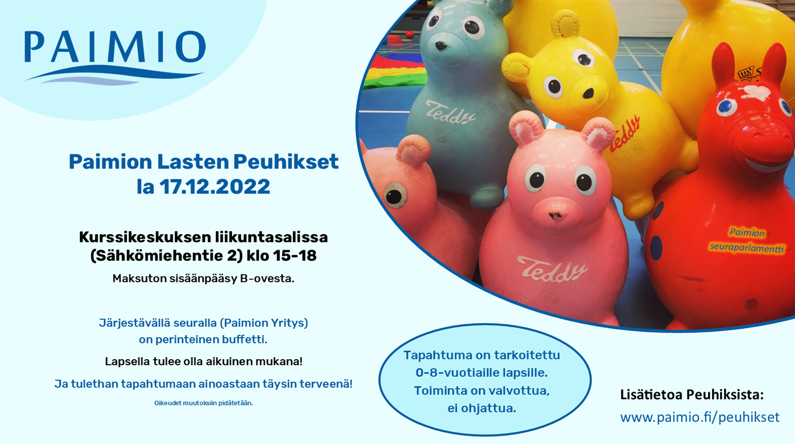 Paimion lasten peuhikset 17.12.2022