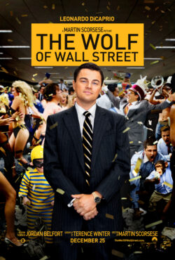 The wolf of Wall Street -elokuvan kansikuva.