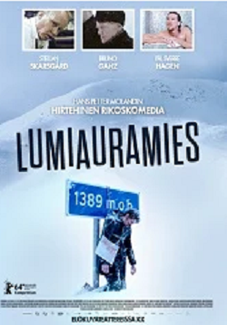 Lumiauramies -elokuvan kansikuva.