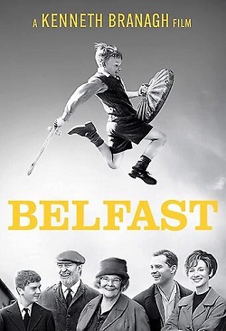 Belfast -elokuvan kansikuva.
