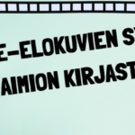Perhe-elokuvien mainoksen banneri.