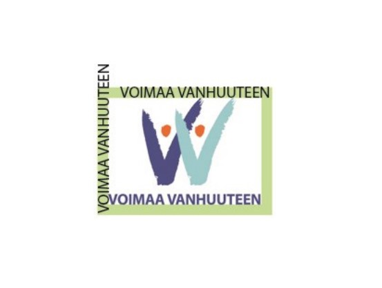 Voimaa vanhuuteen -logo