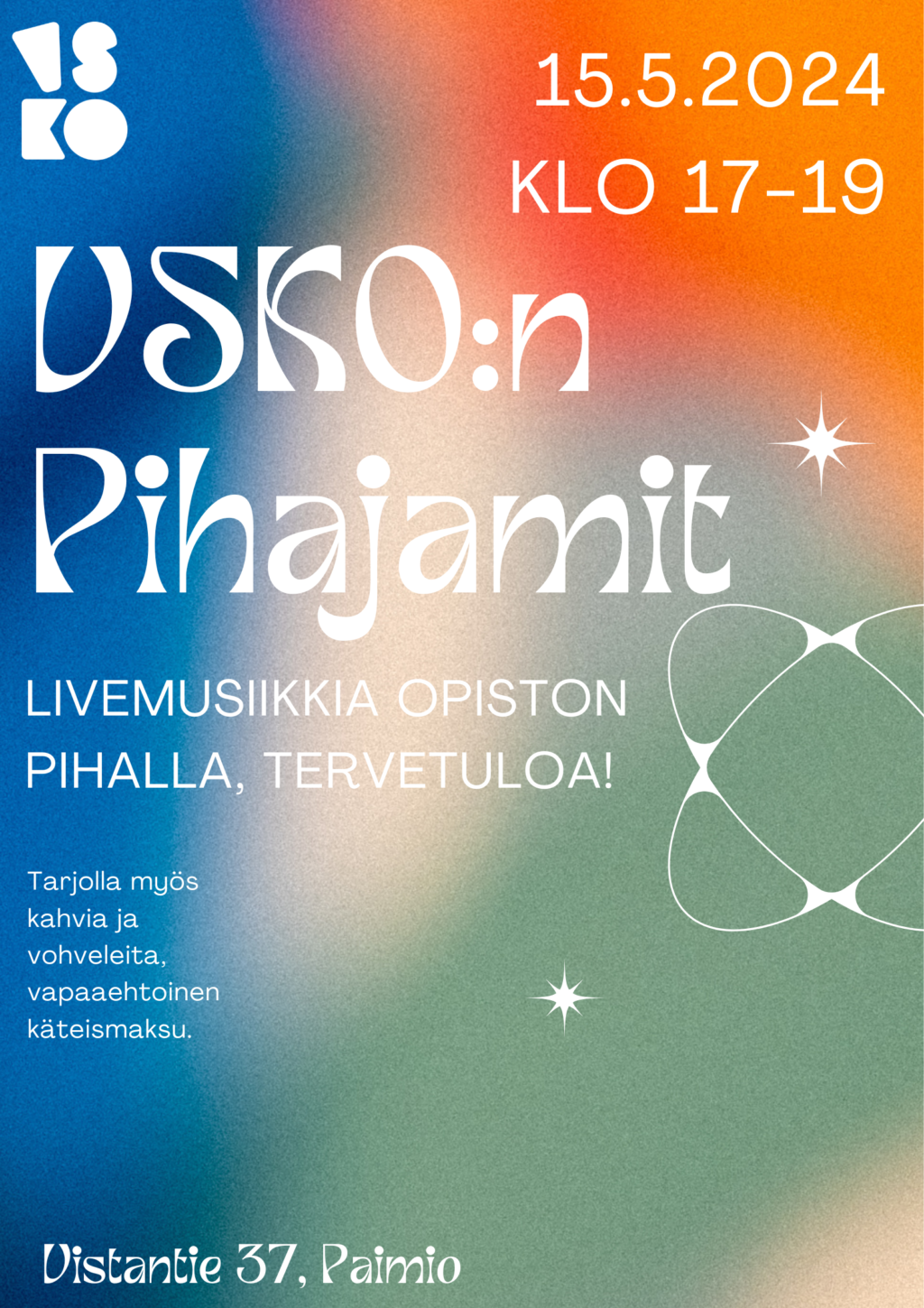 Pihajamien mainos.