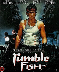 Rumble fish -elokuvan kansikuva.