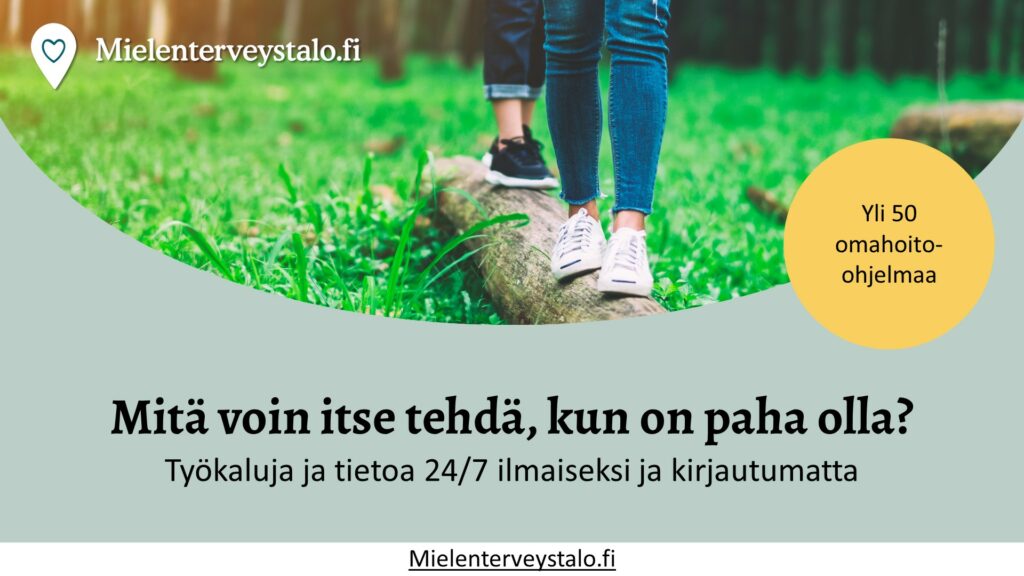 mielenterveystalon mainos