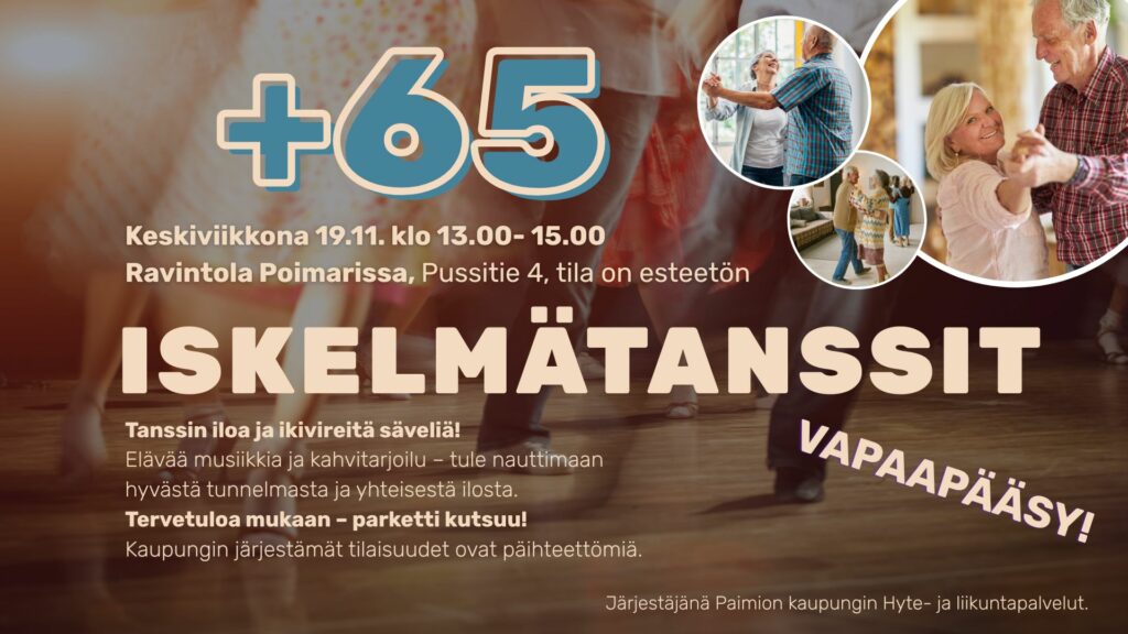 Iskelmätanssit mainos