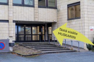 Opastus kuva muskariin.