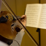 Viulu ja nuottiteline