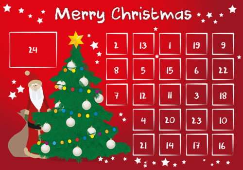 Kuva joulukalenterista.